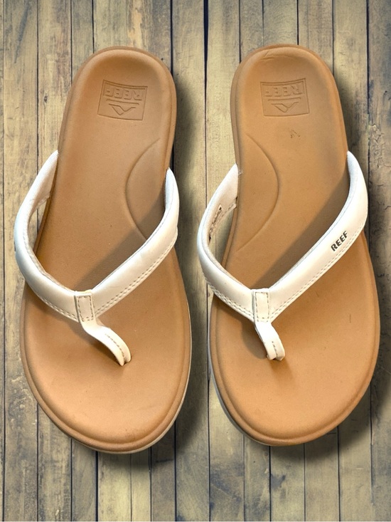 Reef Shoes - 🌺Reef Cushion Cloud White Tan Women's Sandal